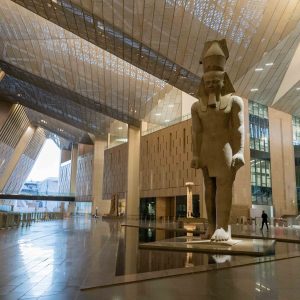 Tour of the Grand Museum and Giza Pyramids with lunch from Cairo