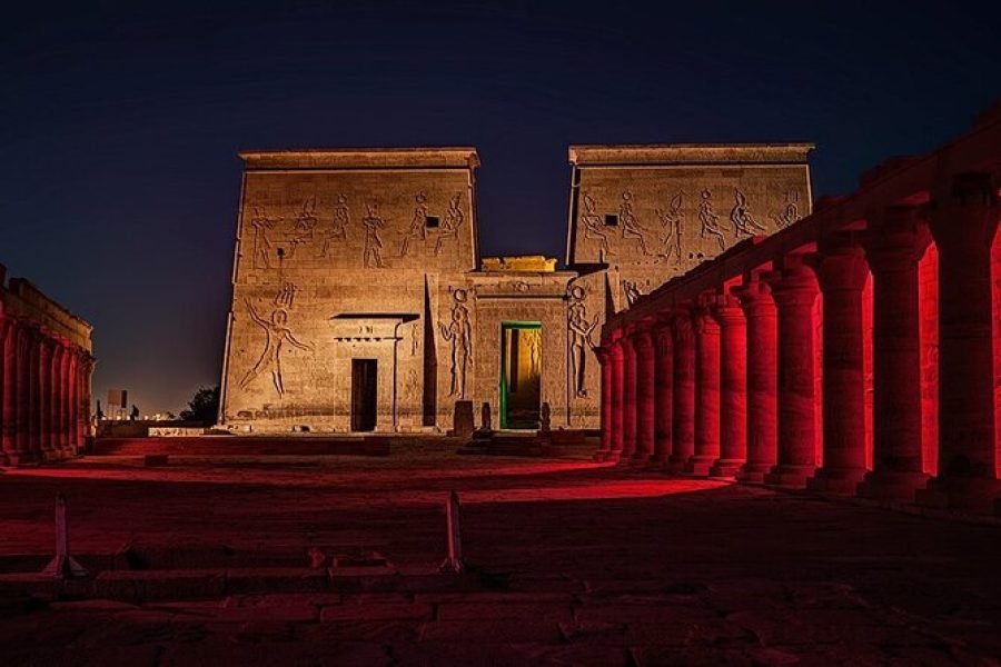 Experience the Sound and Light Show of Philae Temple