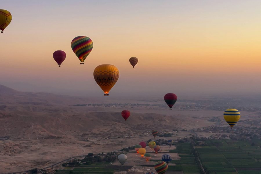 Hot Air Balloon Experience from Luxor Hotels and Nile Cruises