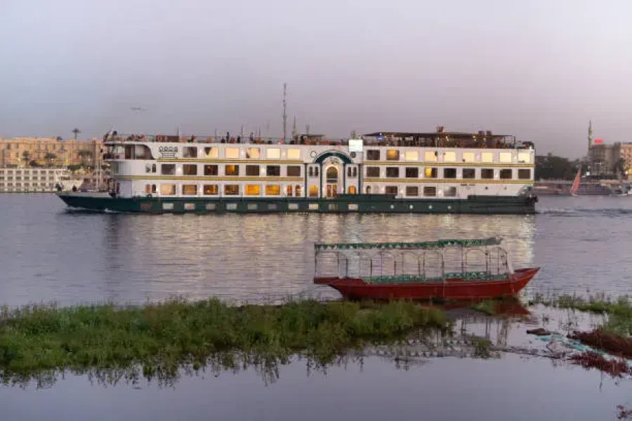 the M/S Acamar, a luxurious 5- star Nile cruise