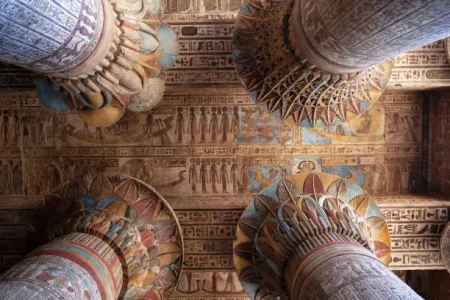 Tour of Dendera Temple onboard Lotus Cruise with lunch from Luxor