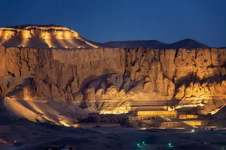 Valley of the Kings archaeological site in Luxor Egypt